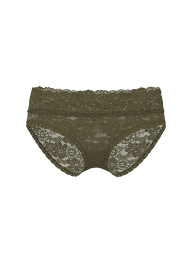 Кружевные трусики хипхаггеры Victoria's Secret Pink 1163213257 (Оливковый XS)