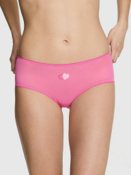 Женские трусики чики Victoria's Secret Pink с вышивкой 1163220483 (Розовый S)