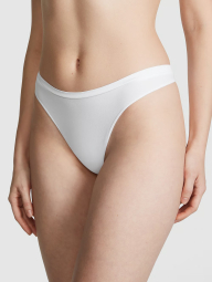 Трусики тонг Victoria's Secret PINK 1163224962 (Белый XS)
