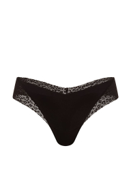Трусики тонг Victoria's Secret PINK 1163251429 (Чорний S)