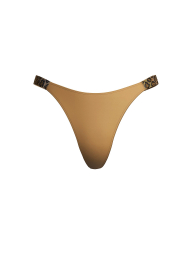 Трусики тонг Victoria's Secret со стразами 1163356201 (Золотистый L)