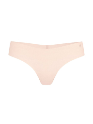 Бесшовные трусики тонг Victoria's Secret с логотипом 1163370807 (Бежевый M)