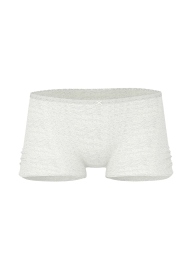 Трусики шортики Victoria's Secret Pink з блиском 1163407483 (Сірий M)