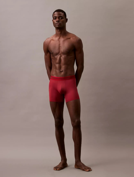 Мужские трусы Calvin Klein боксеры 1159838389 (Красный L)