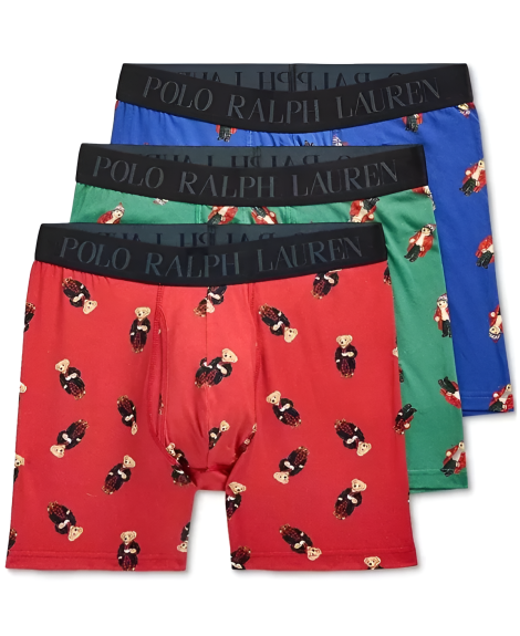 Набор мужских трусов Polo Ralph Lauren боксеры 1159838618 (Разные цвета L)