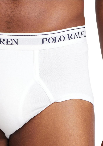 Набор мужских трусов Polo Ralph Lauren брифы 1159843824 (Белый 3X)