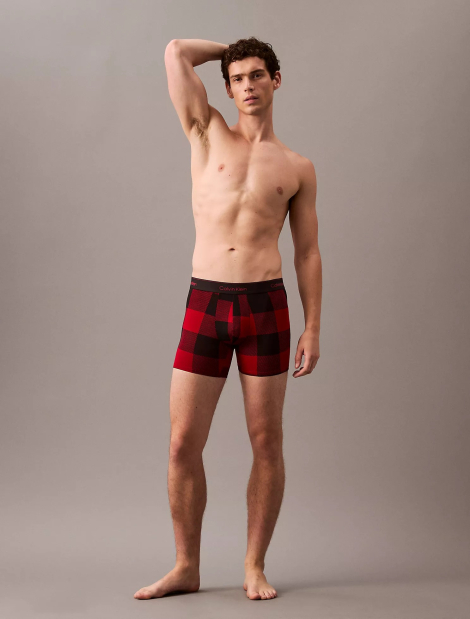 Мужские трусы-боксеры Calvin Klein 1159841288 (Красный XL)