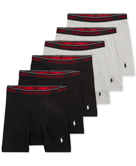 Набор мужских трусов Polo Ralph Lauren боксеры 1159842505 (Разные цвета L)