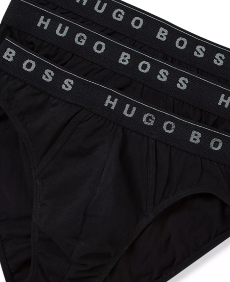 Набор мужских трусов BOSS by Hugo Boss брифы 1159842828 (Черный M)
