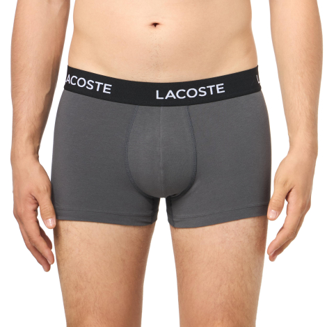 Набор мужских трусов Lacoste транки 1159843274 (Серый XL)
