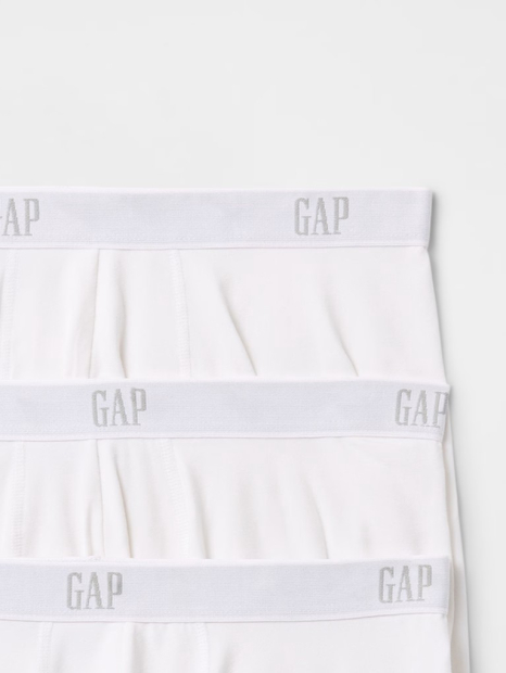 Набір чоловічих трусів боксерів GAP 3 шт. 1159848049 (Білий M)