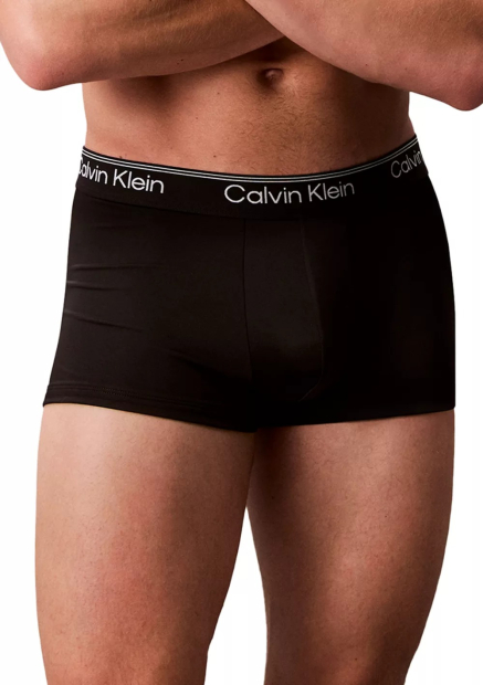 Набір чоловічих трусів Calvin Klein транки 3 шт. 1159848616 (Чорний XL)