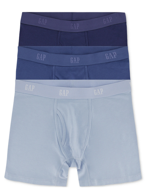 Набор мужских трусов GAP боксеры 1159849357 (Синий M)
