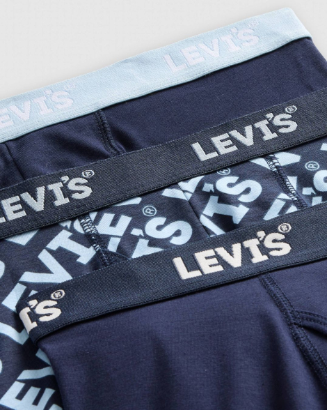 Набор мужских трусов Levi's боксеры 1159849593 (Синий L)