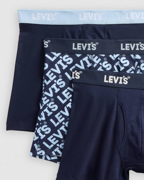 Набор мужских трусов Levi's боксеры 1159849593 (Синий L)