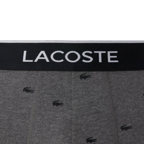 Набір фірмових чоловічих трусів Lacoste боксери 3 шт 1159849742 (Різні кольори XS)