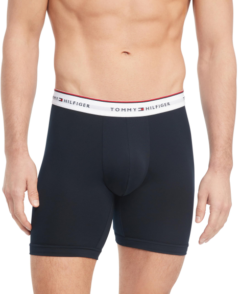 Набор мужских трусов Tommy Hilfiger удлиненные боксеры 1159850296 (Синий XL)