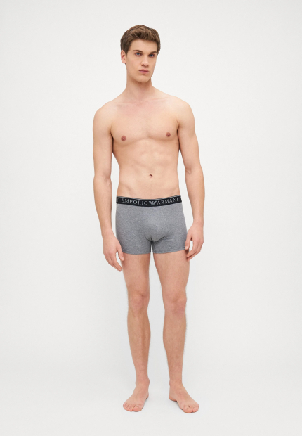 Мужские трусы транки Armani Exchange набор 1159850970 (Красный/Серый M)