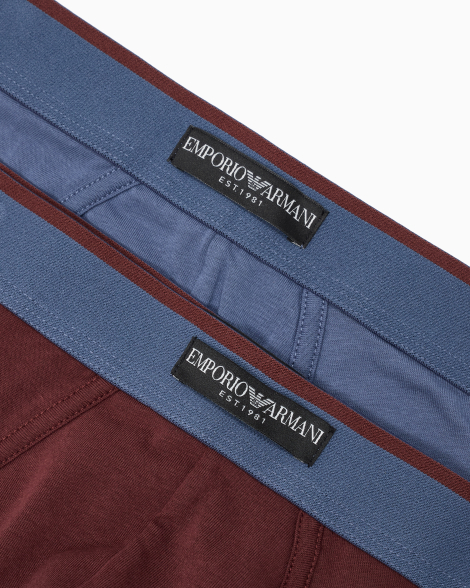 Набор мужских трусов Emporio Armani брифы 2 шт 1159850950 (Разные цвета XXL)