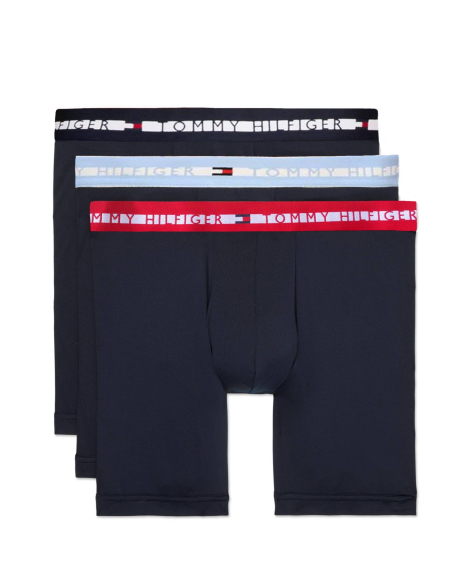 Набір чоловічих трусів Tommy Hilfiger боксери подовжені 1159851076 (Синій M)