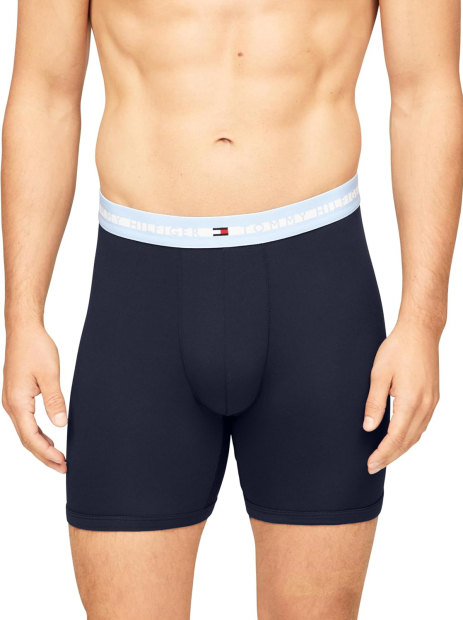 Набір чоловічих трусів Tommy Hilfiger боксери подовжені 1159851076 (Синій M)