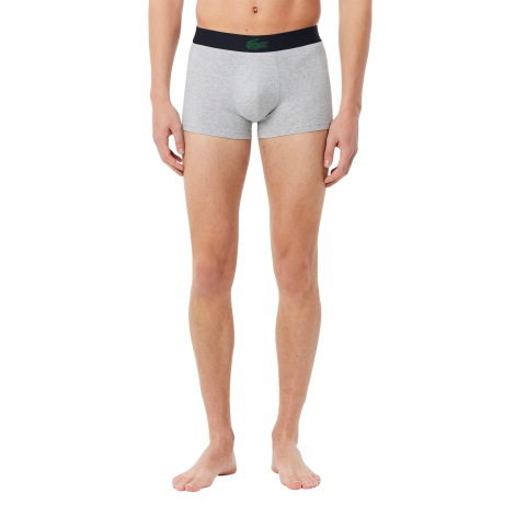 Набор мужских трусов Lacoste транки 1159851705 (Синий/Серый M)