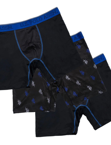 Набір чоловічих трусів US Polo Assn боксери 1159853418 (Різні кольори L)
