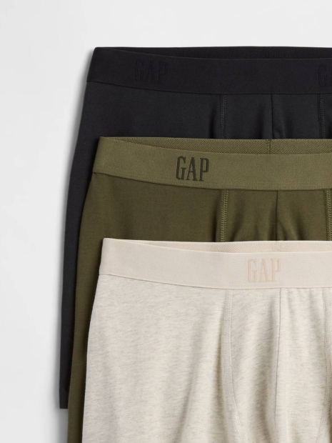 Набір чоловічих трусів GAP боксери 1159853878 (Чорний/Зелений XL)