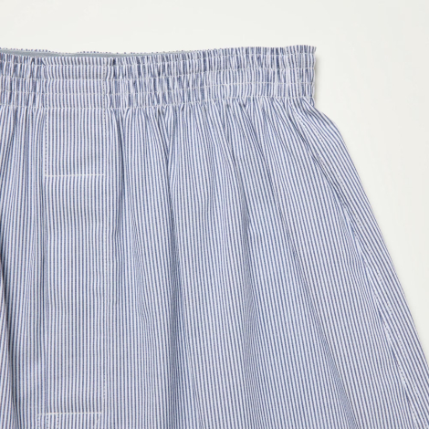 Мужские трусы-боксеры UNIQLO 1159854041 (Синий/Белый XXL)