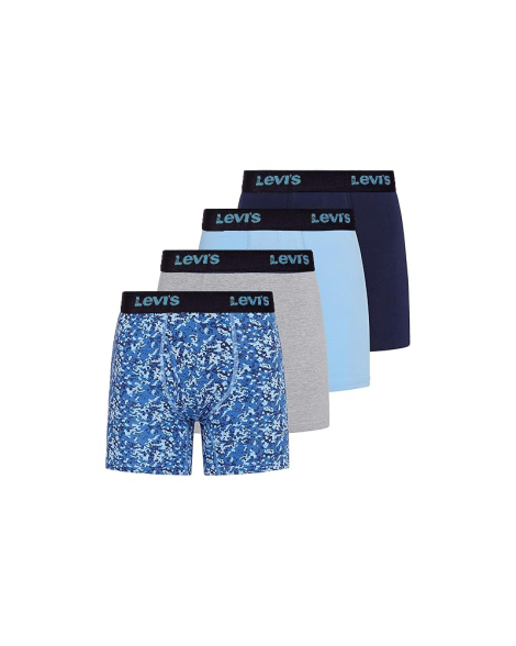 Труси чоловічі боксери Levi's набір 4шт 1159854244 (Різні кольори L)