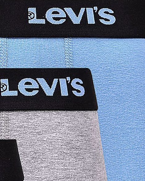 Труси чоловічі боксери Levi's набір 4шт 1159854244 (Різні кольори L)