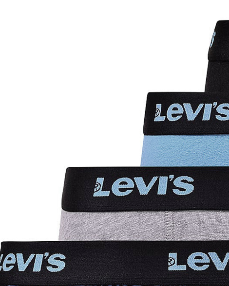 Труси чоловічі боксери Levi's набір 4шт 1159854244 (Різні кольори L)