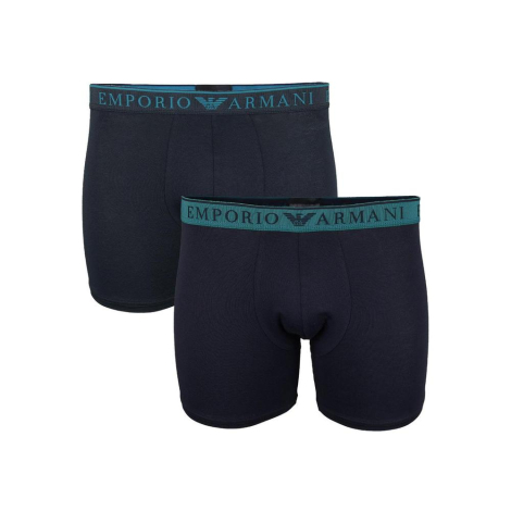 Чоловічі труси боксери Emporio Armani набір 1159854680 (Синій S)