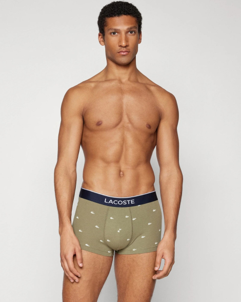 Набір чоловічих трусів Lacoste транки 1159855059 (Різні кольори M)