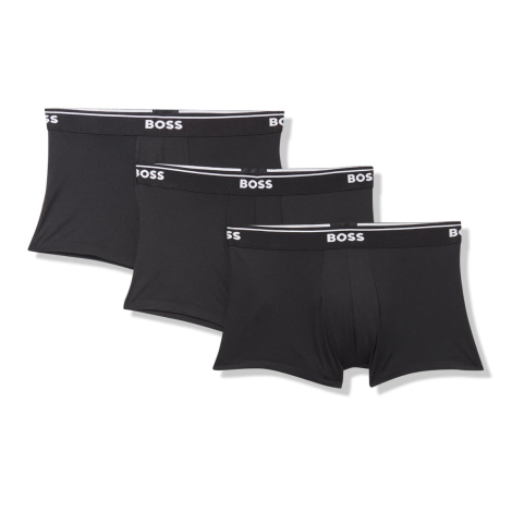 Набір чоловічих трусів BOSS by Hugo Boss транки 3 шт 1159855215 (Чорний XXL)