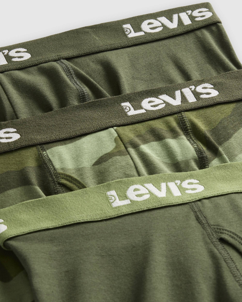 Трусы мужские боксеры Levi's набор 1159857861 (Зеленый XL)