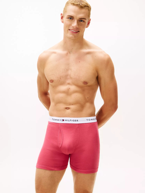Набір чоловічих трусів Tommy Hilfiger боксери 3шт 1159858349 (Різні кольори M)