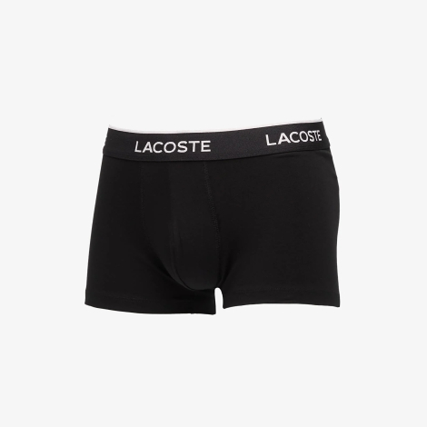 Фирменные мужские трусы транки Lacoste набор 3 шт 1159858561 (Черный XL)