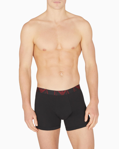 Мужские трусы боксеры Armani Exchange набор 1159859367 (Черный XXL)