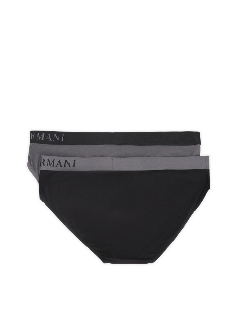Набір чоловічих трусів Emporio Armani 2 шт 1159859534 (Чорний/Сірий XL)