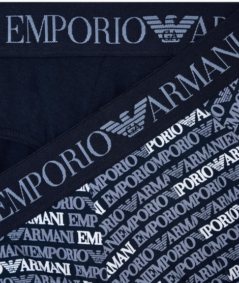 Набір чоловічих трусів Emporio Armani 1159859543 (Синій XXL)