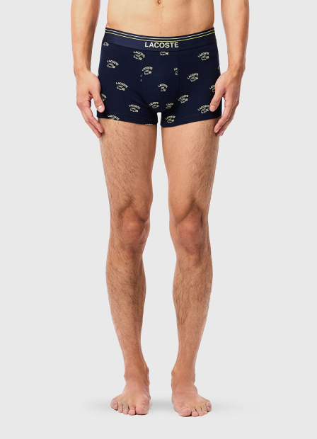 Чоловічі труси транки Lacoste 1159861954 (Синій M)