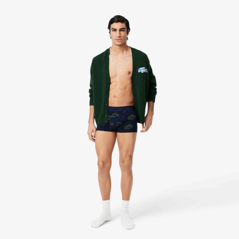 Чоловічі труси транки Lacoste 1159862444 (Синій M)