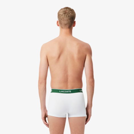 Набор мужских трусов Lacoste транки 3 шт 1159862572 (Разные цвета XL)