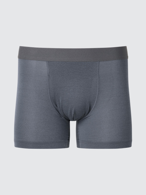 Чоловічі труси-боксери UNIQLO AIRism 1159864343 (Сірий XXL)