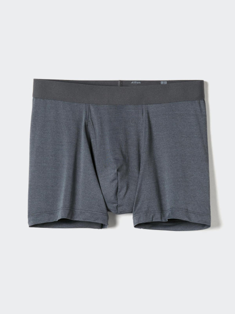 Чоловічі труси-боксери UNIQLO AIRism 1159864343 (Сірий XXL)