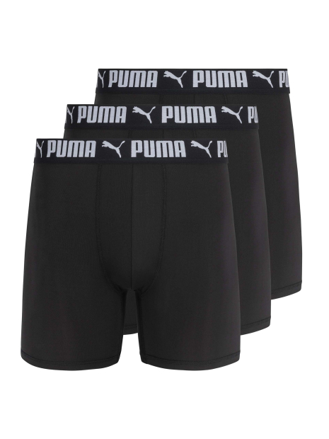 Мужские трусы боксеры PUMA набор 3 шт 1159902481 (Черный M)