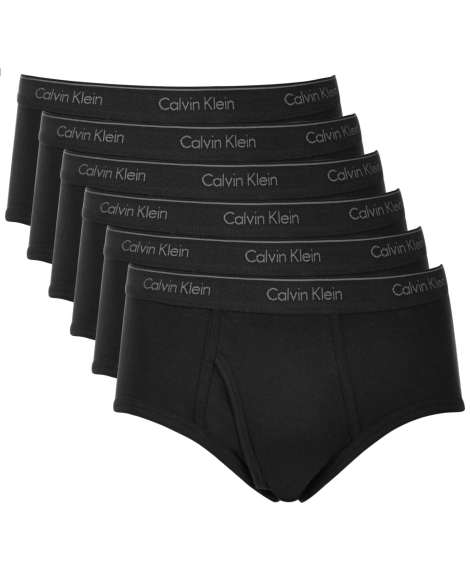 Набір чоловічих трусів Calvin Klein 6шт 1160599071 (Чорний XL)