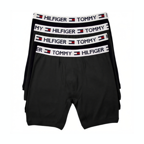 Набор мужских трусов боксеров Tommy Hilfiger 4 шт 1160737097 (Черный L)