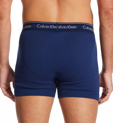 Набір чоловічих трусів Calvin Klein боксери 3шт 1160804882 (Синій XL)